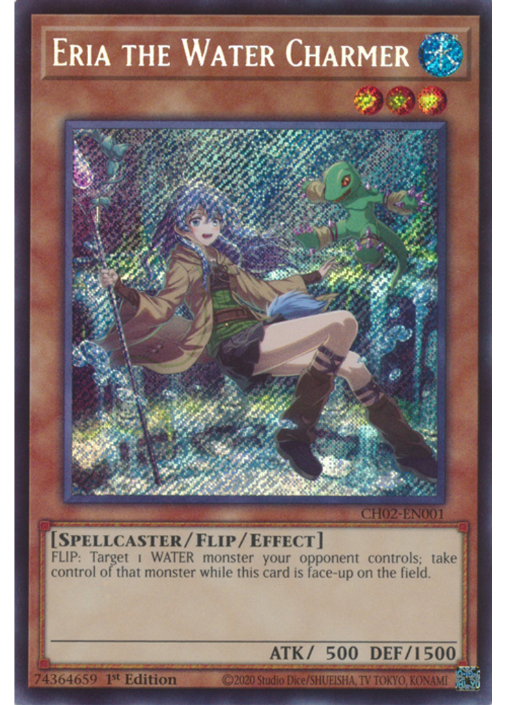Eria the Water Charmer (Secret Rare 1st Edition)