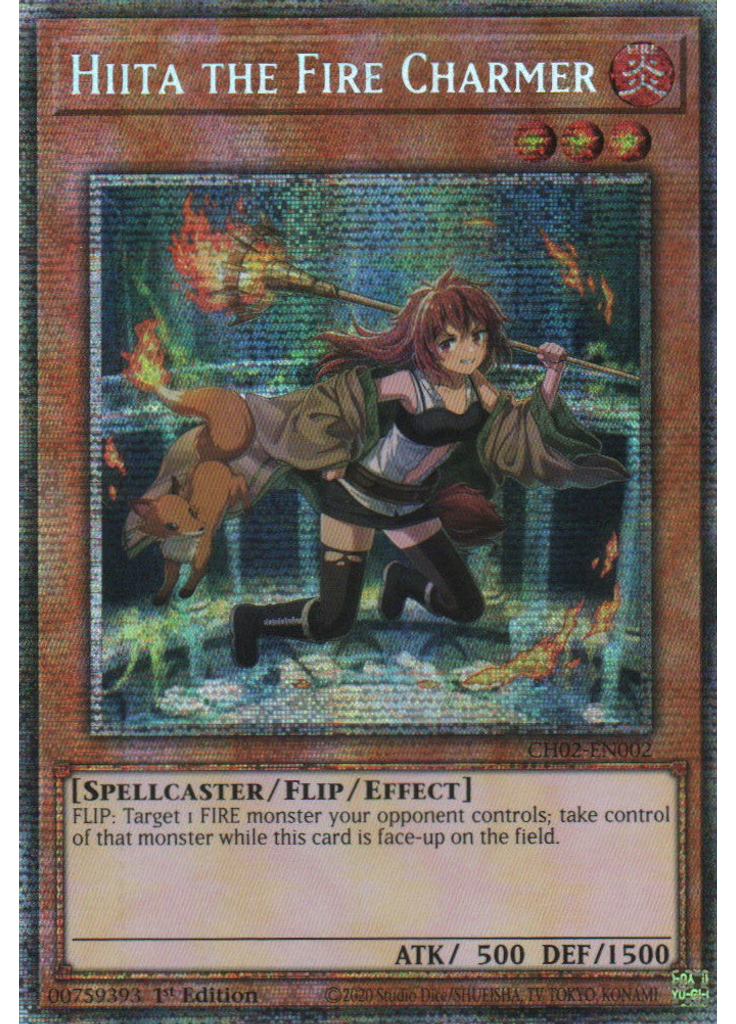 Hiita the Fire Charmer (Starlight Rare 1st Edition)