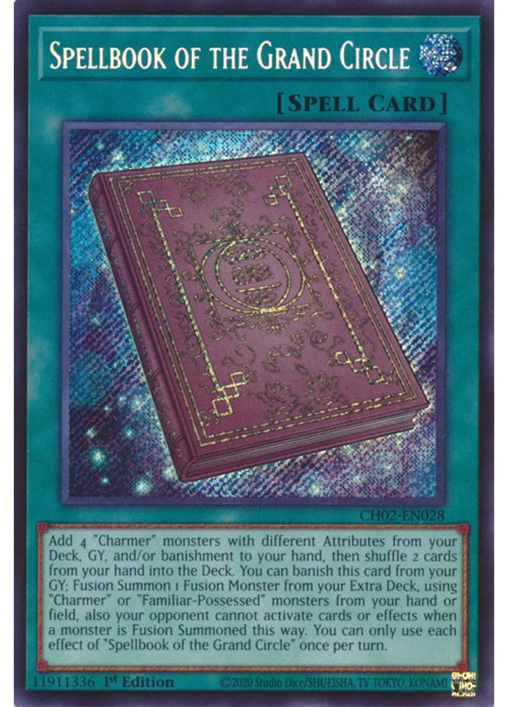 Spellbook of the Grand Circle (Secret Rare 1st Edition)