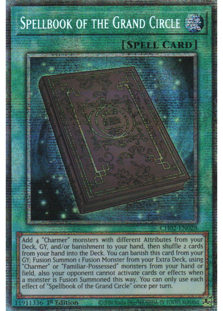 Spellbook of the Grand Circle (Starlight Rare 1st Edition)