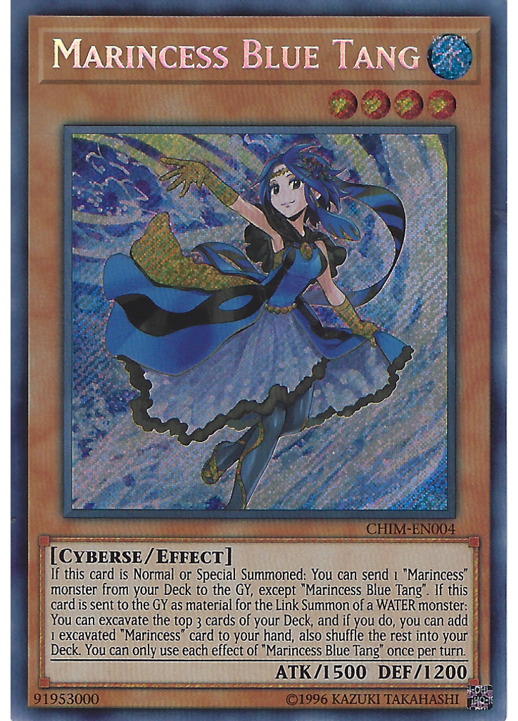 Marincess Blue Tang (Secret Rare Unlimited)