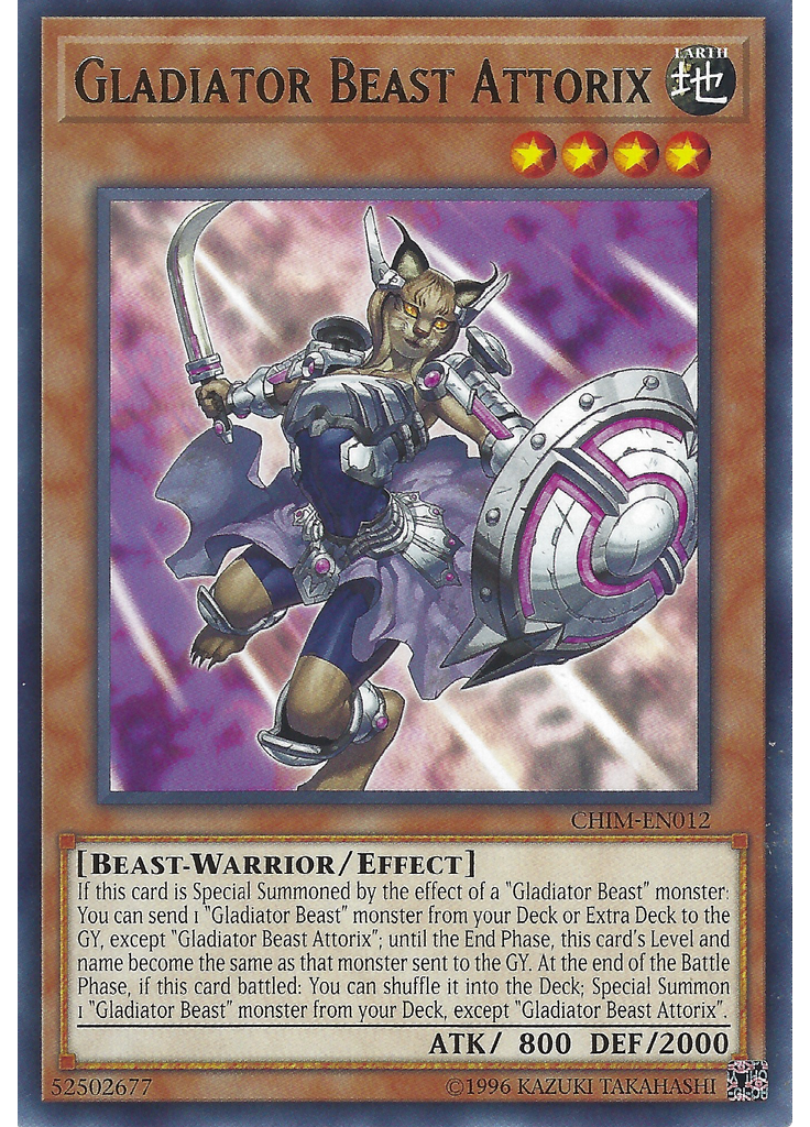 Gladiator Beast Attorix (Rare Unlimited)