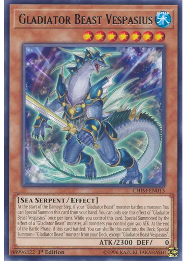 Gladiator Beast Vespasius — Chaos Impact