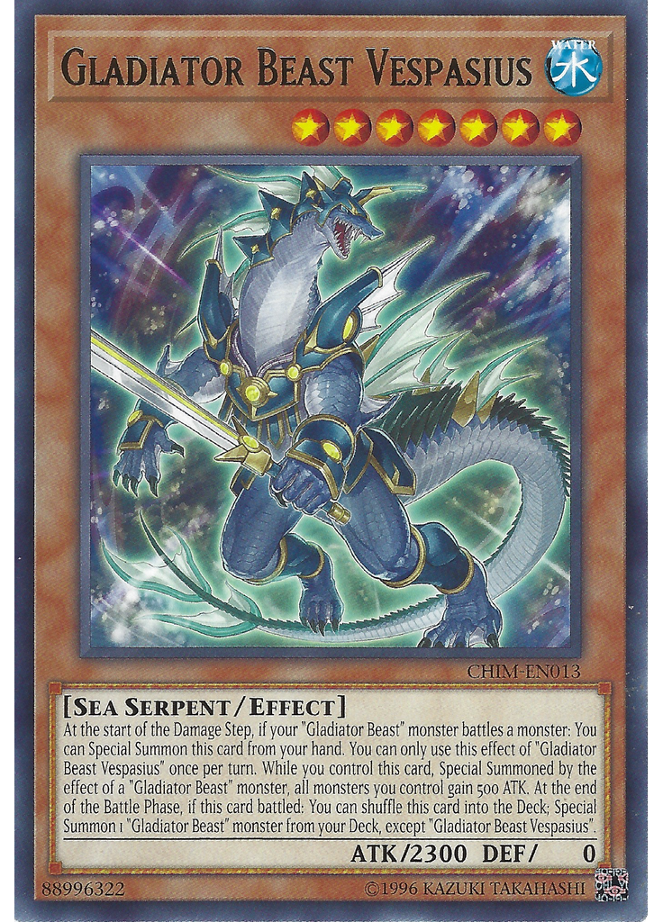 Gladiator Beast Vespasius (Rare Unlimited)