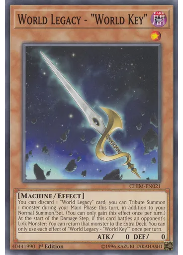 World Legacy - "World Key" — Chaos Impact