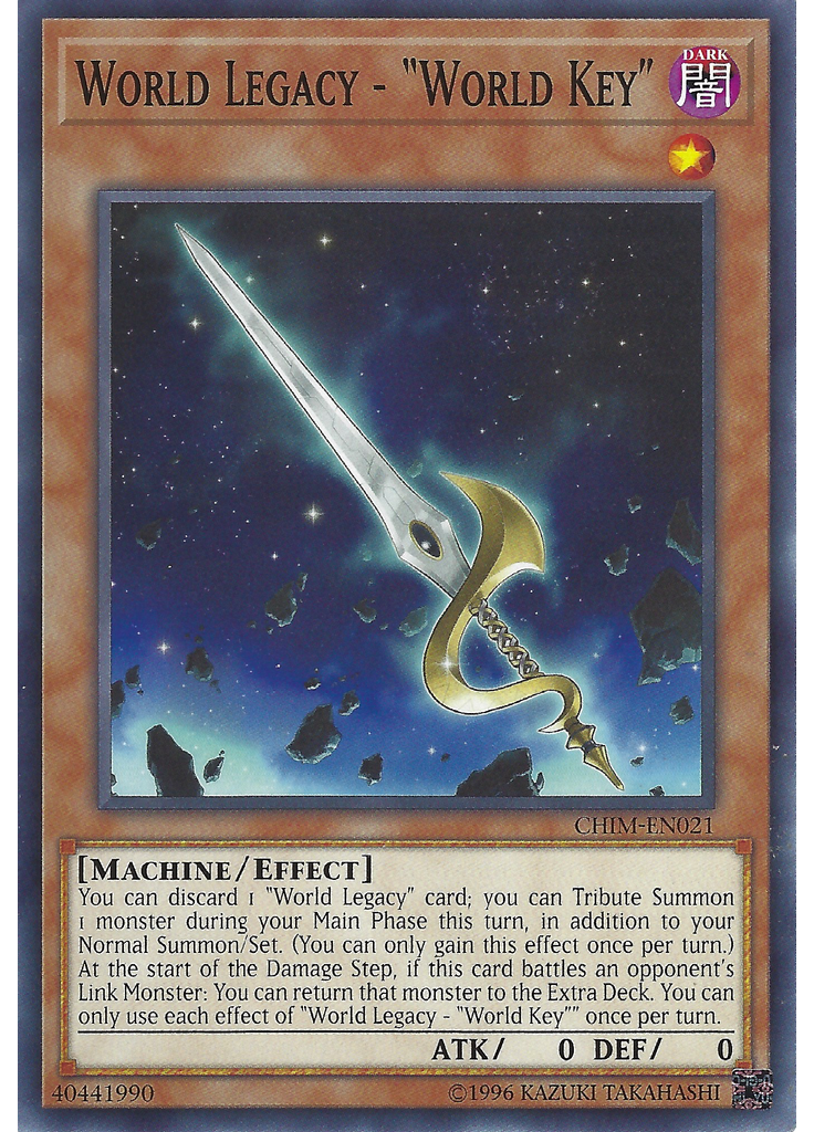 World Legacy - "World Key" (Common Unlimited)