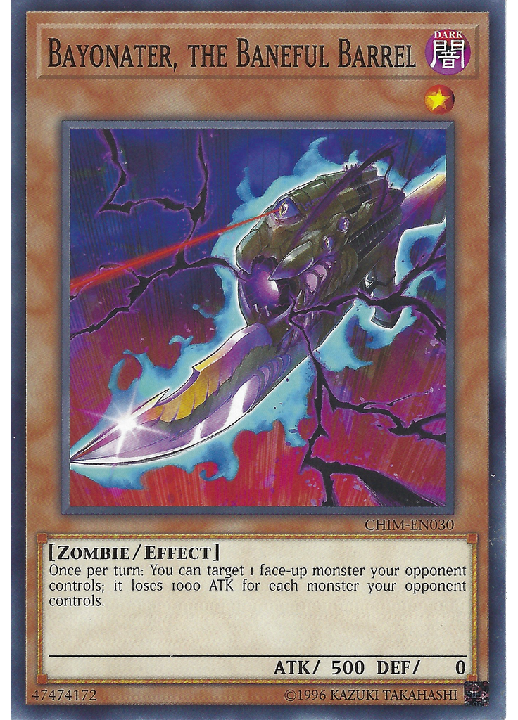 Bayonater, the Baneful Barrel (Common Unlimited)