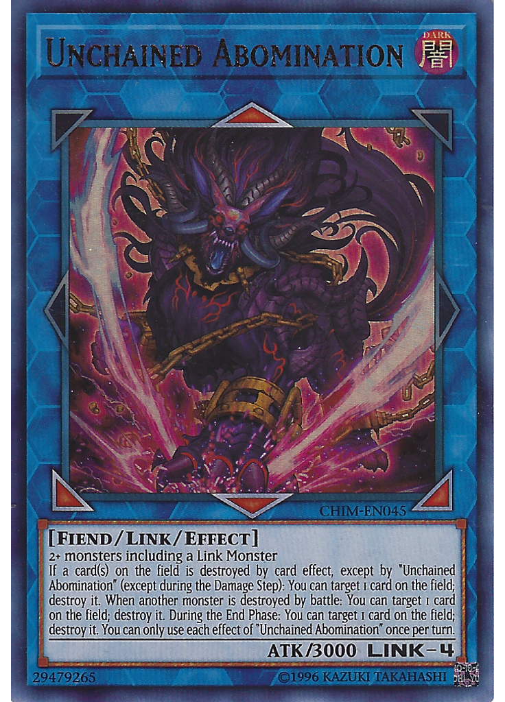Unchained Abomination (Ultra Rare Unlimited)