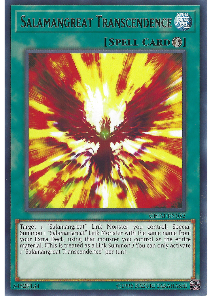 Salamangreat Transcendence (Rare Unlimited)