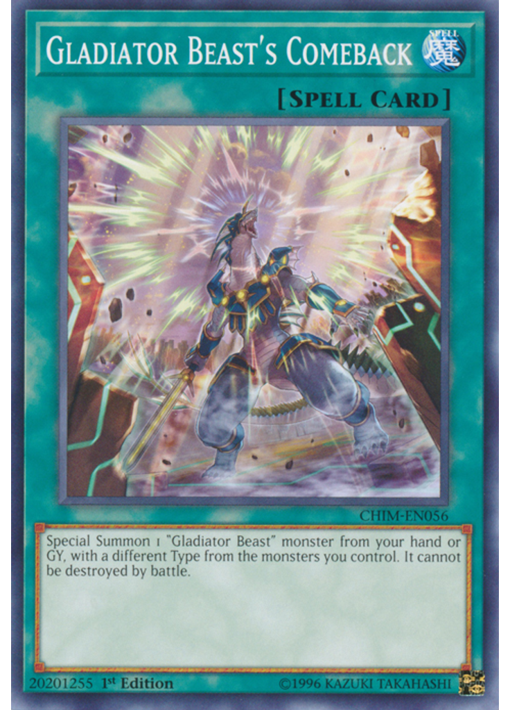 Gladiator Beast's Comeback