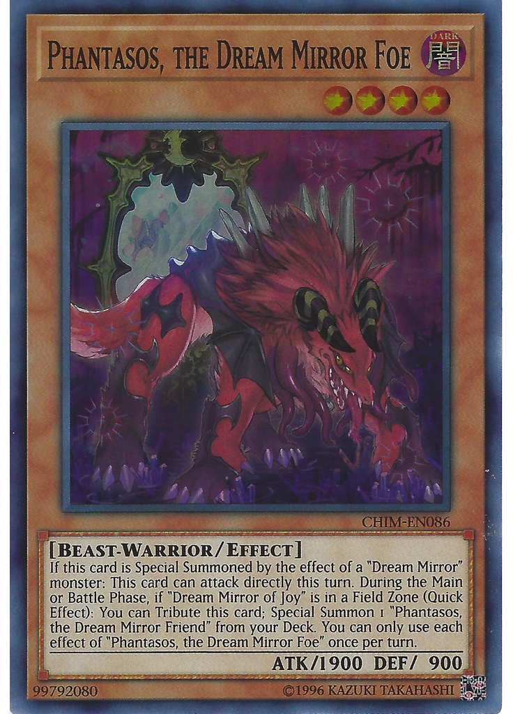 Phantasos, the Dream Mirror Foe (Super Rare Unlimited)