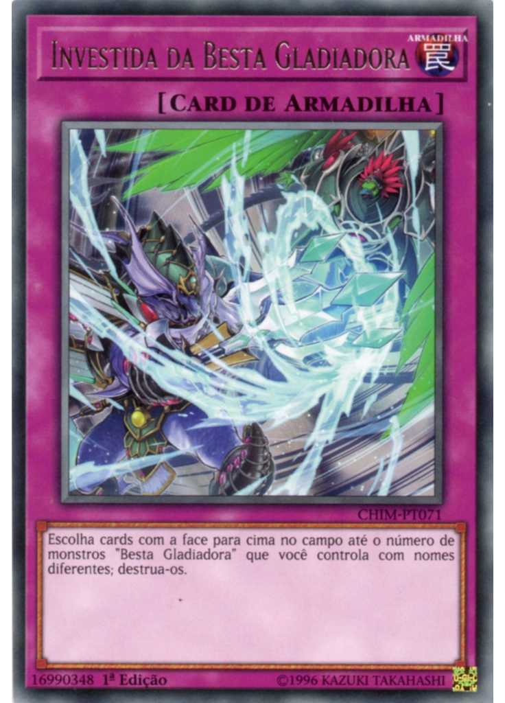 Investida da Besta Gladiadora