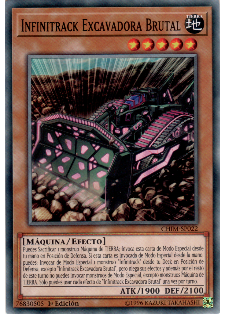 Infinitrack Excavadora Brutal