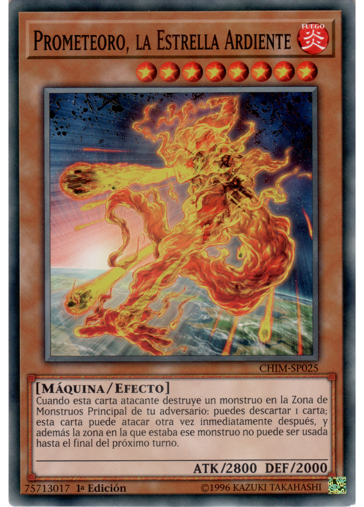 Prometeoro, la Estrella Ardiente