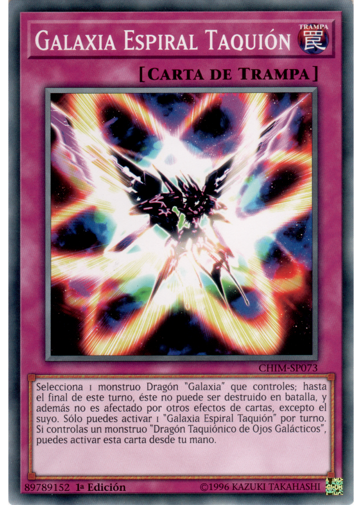Galaxia Espiral Taquión