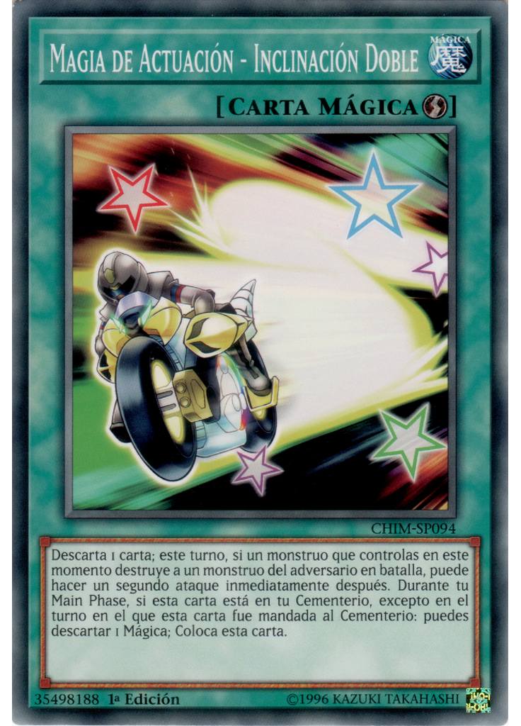Magia de Actuación - Inclinación Doble