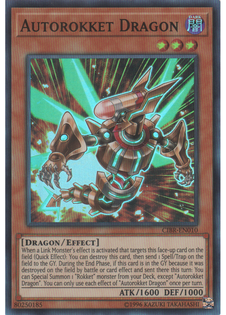 Autorokket Dragon (Super Rare Unlimited)