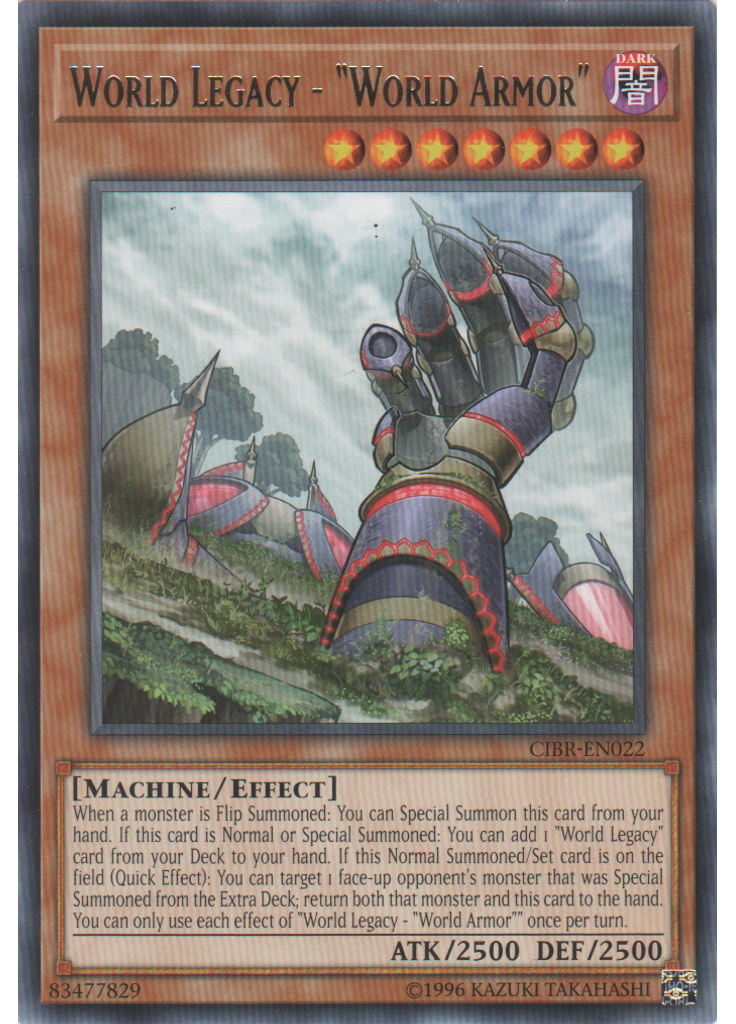 World Legacy - "World Armor" (Rare Unlimited)