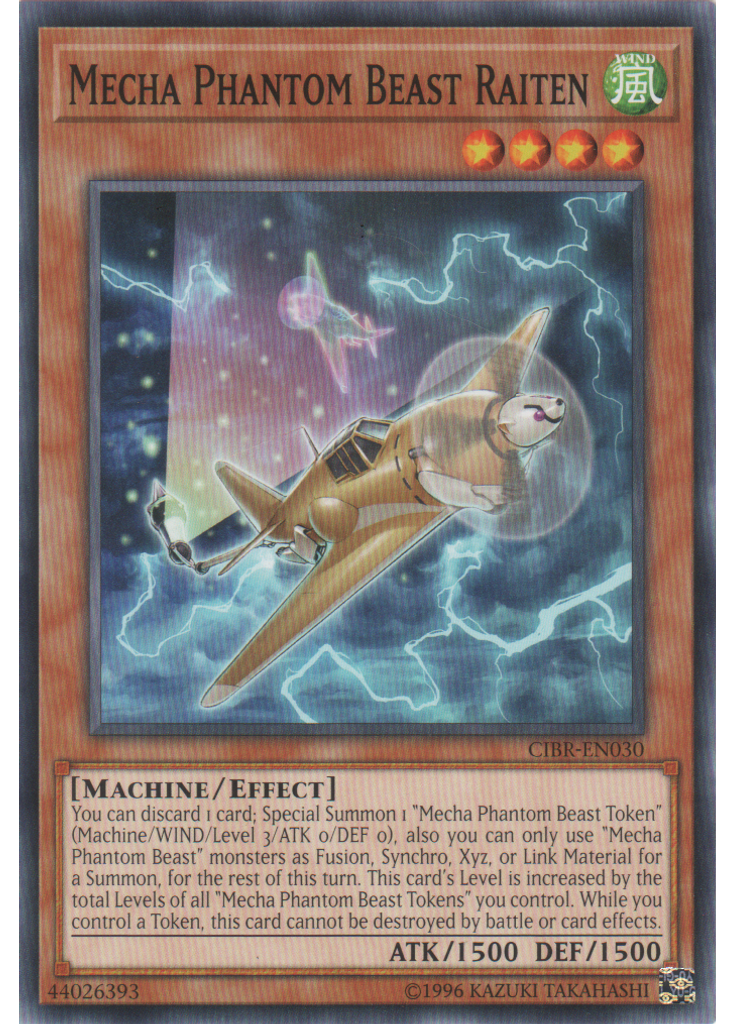 Mecha Phantom Beast Raiten (Common Unlimited)