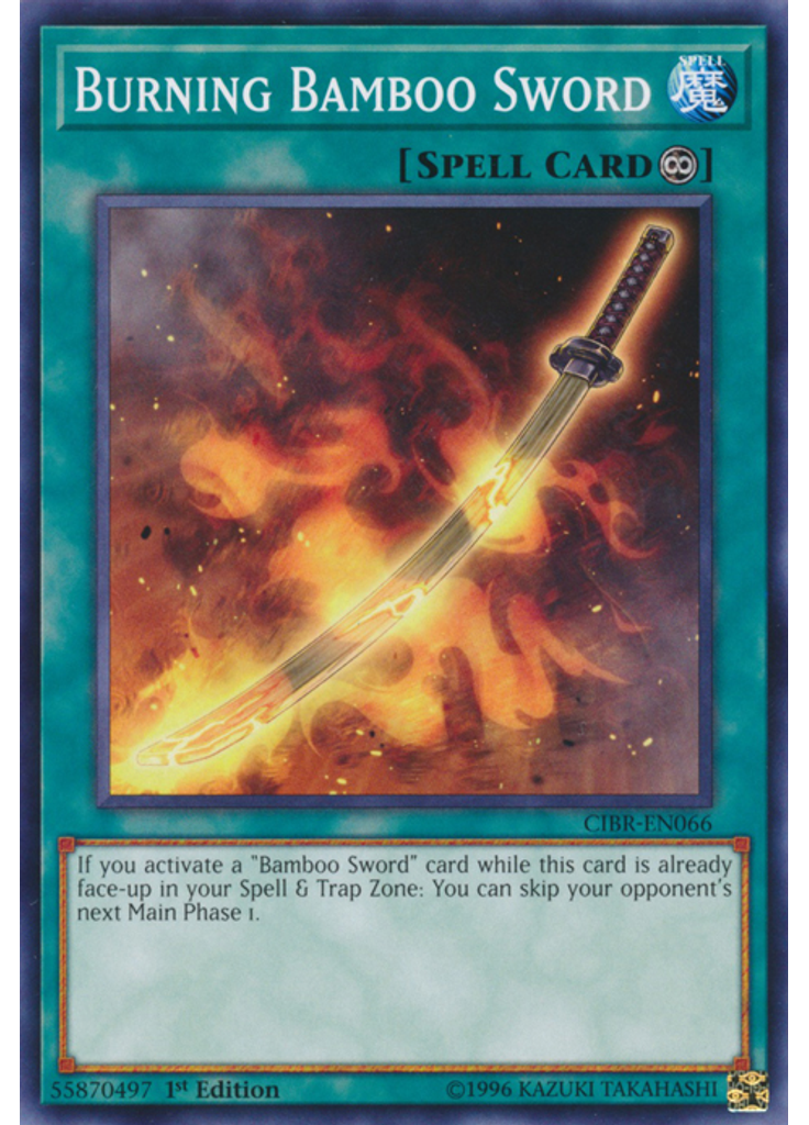 Burning Bamboo Sword