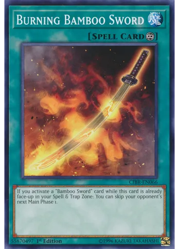 Burning Bamboo Sword