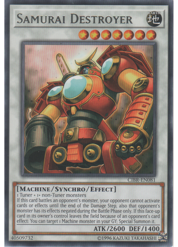 Samurai Destroyer (Rare Unlimited)