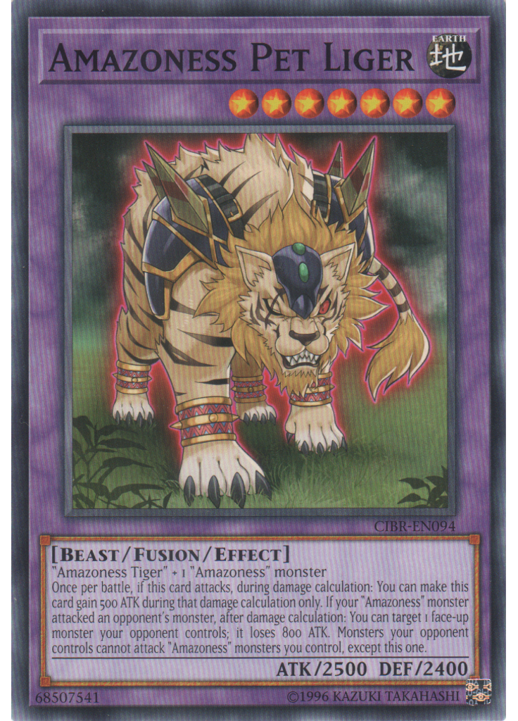 Amazoness Pet Liger (Common Unlimited)