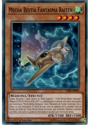 Mecha Bestia Fantasma Raiten