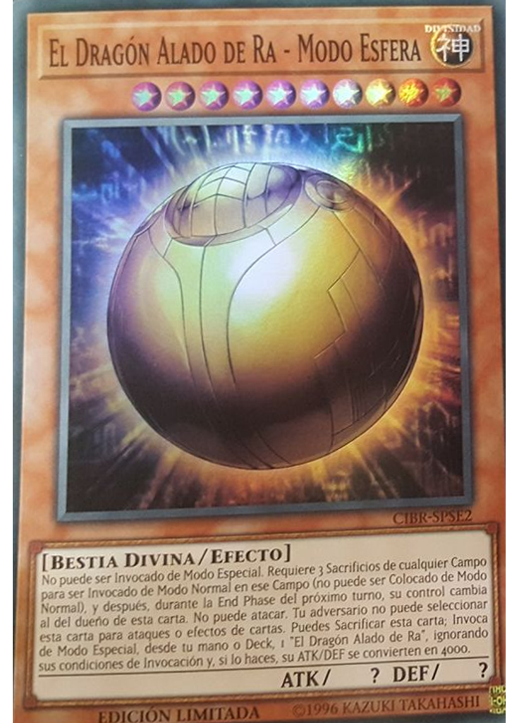 El Dragón Alado de Ra - Modo Esfera