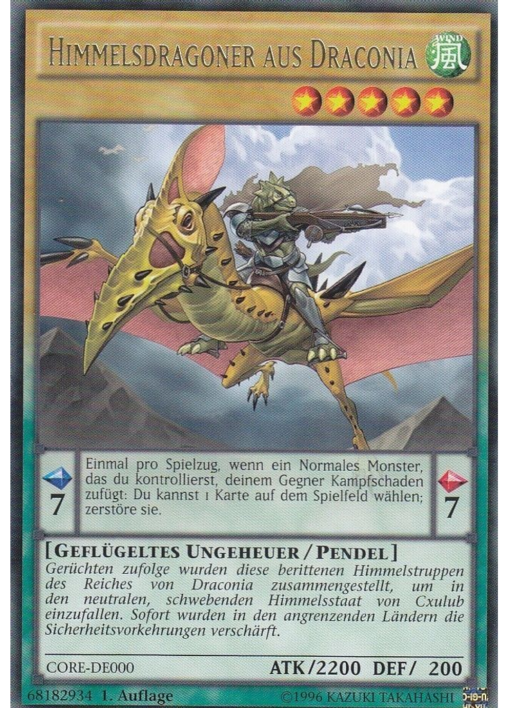 Himmelsdragoner aus Draconia