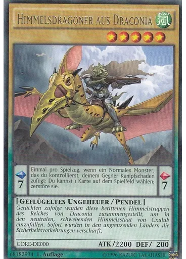 Himmelsdragoner aus Draconia