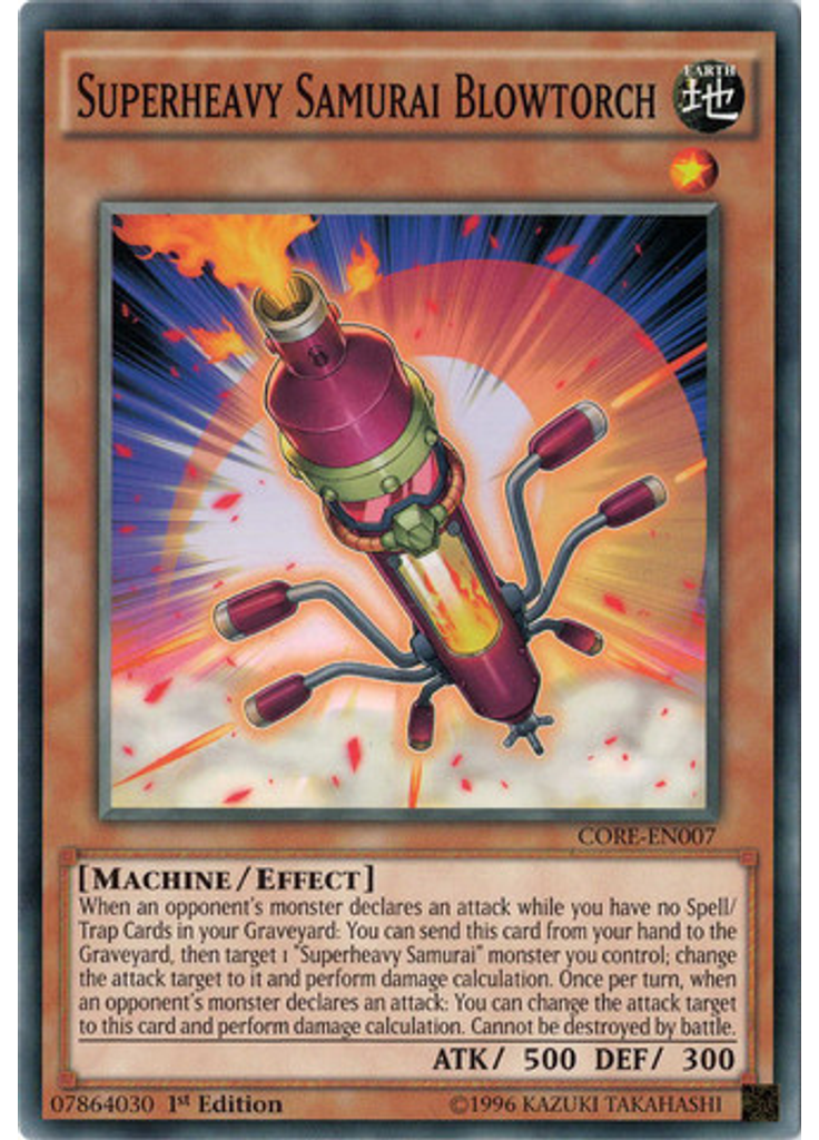 Superheavy Samurai Blowtorch