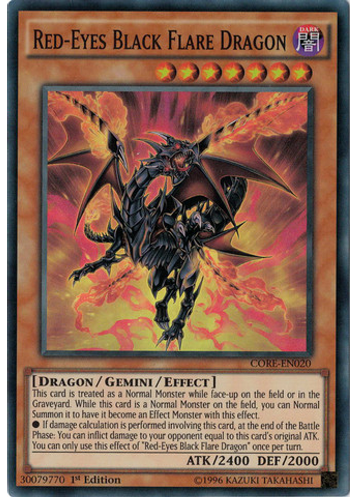 Red-Eyes Black Flare Dragon