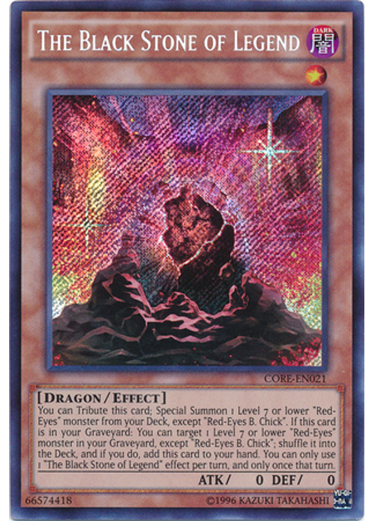 The Black Stone of Legend (Secret Rare Unlimited)
