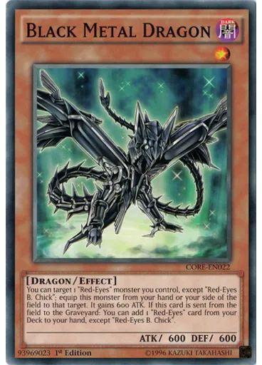 Black Metal Dragon
