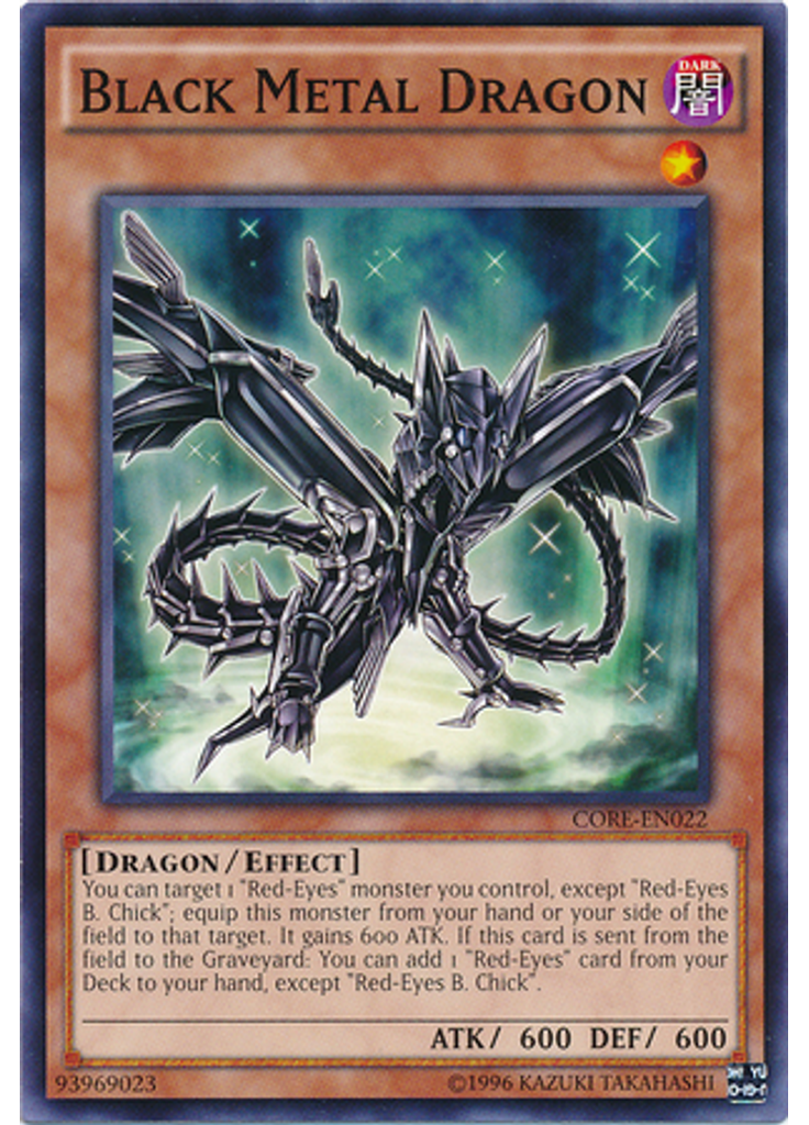 Black Metal Dragon (Common Unlimited)
