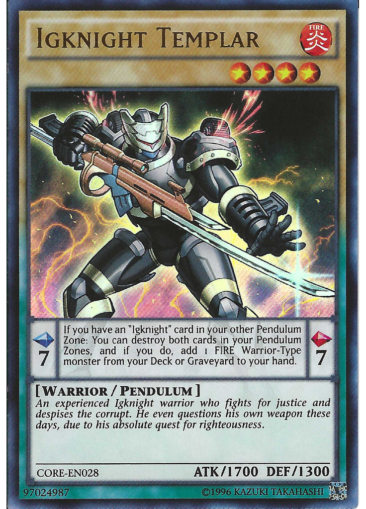 Igknight Templar (Ultra Rare Unlimited)