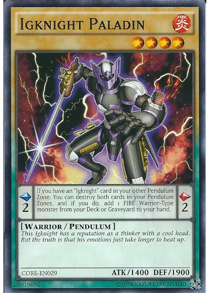 Igknight Paladin (Common Unlimited)
