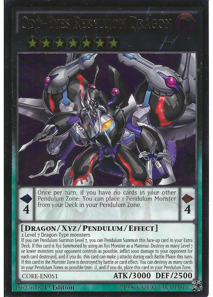Odd-Eyes Rebellion Dragon