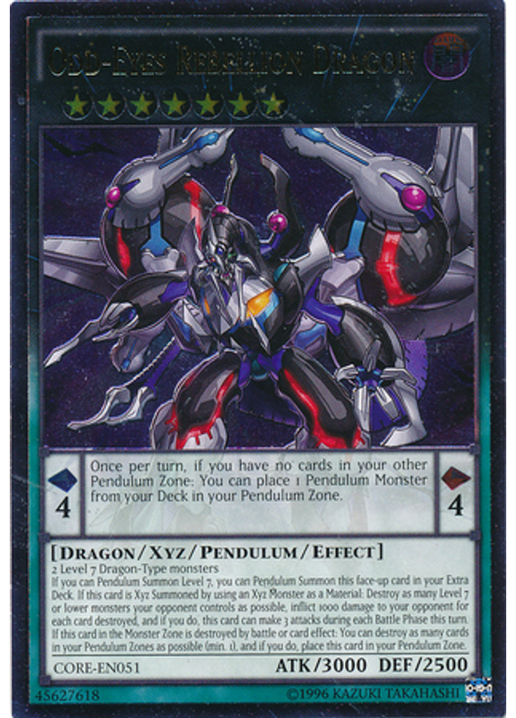 Odd-Eyes Rebellion Dragon (Ultimate Rare Unlimited)