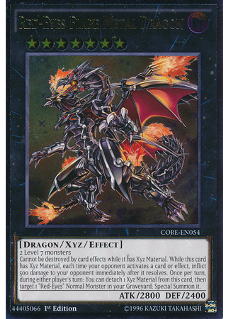 Red-Eyes Flare Metal Dragon