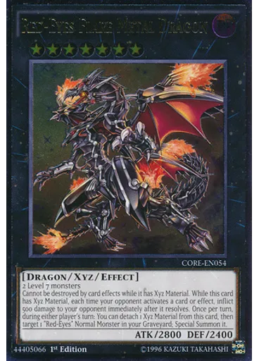 Red-Eyes Flare Metal Dragon