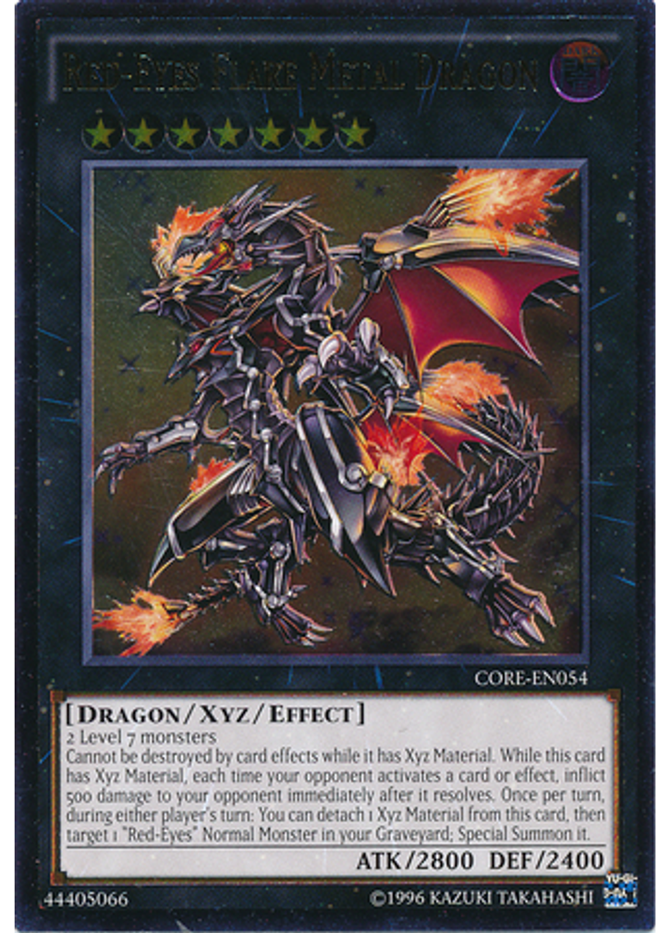 Red-Eyes Flare Metal Dragon (Ultimate Rare Unlimited)
