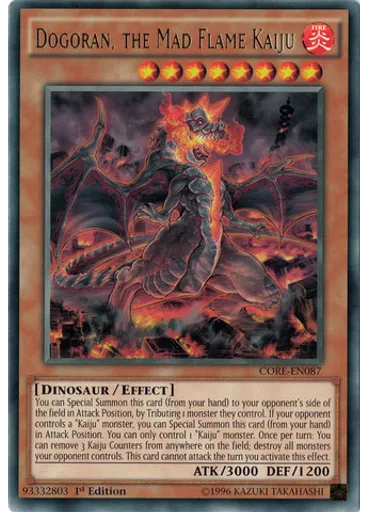 Dogoran, the Mad Flame Kaiju