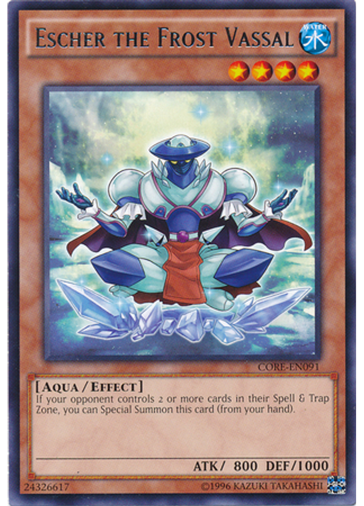 Escher the Frost Vassal (Rare Unlimited)