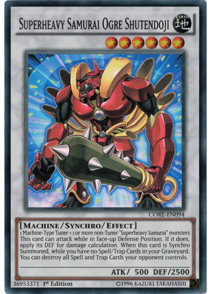 Superheavy Samurai Ogre Shutendoji