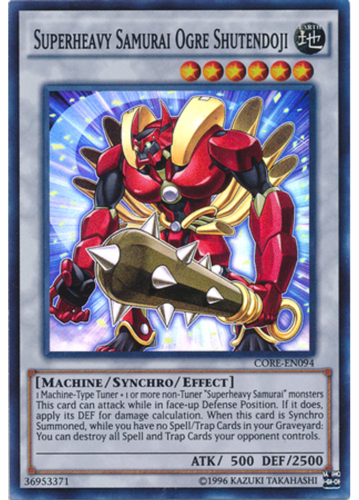 Superheavy Samurai Ogre Shutendoji (Super Rare Unlimited)