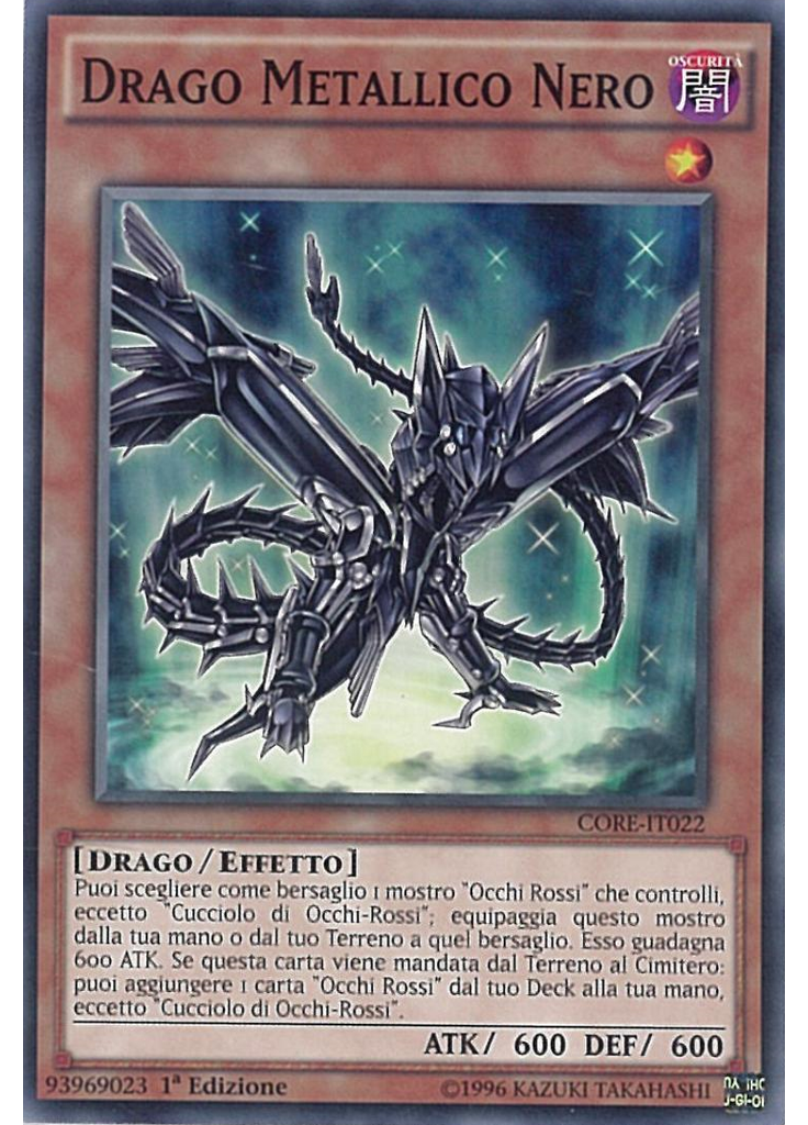 Drago Metallico Nero