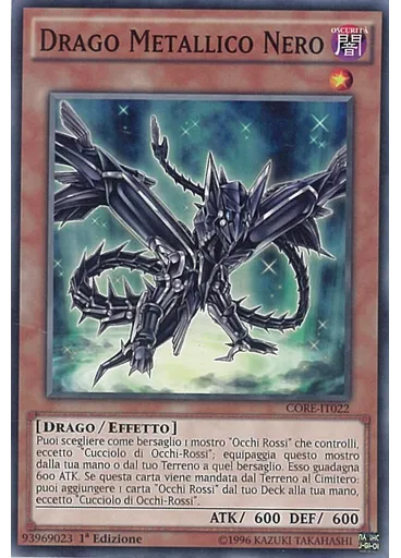 Drago Metallico Nero