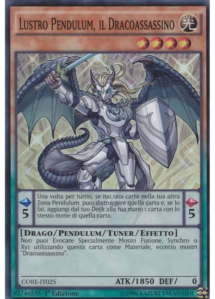 Lustro Pendulum, il Dracoassassino